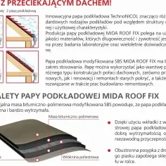 Papa podkładowa modyfikowana SBS MIDA ROOF FIX to innowacyjne rozwiązanie chroniące dach. Wytrzymała i elastyczna, zapewnia niezawodną ochronę.